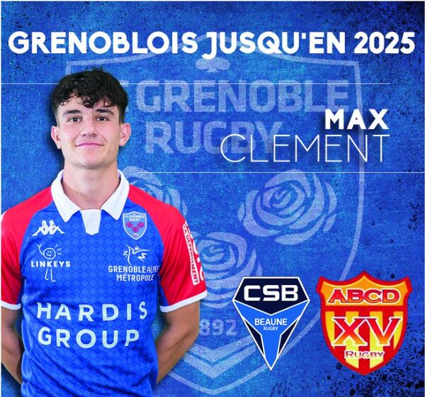 Max CLÉMENT, grenoblois jusqu'en 2025 ! / Forum FCG